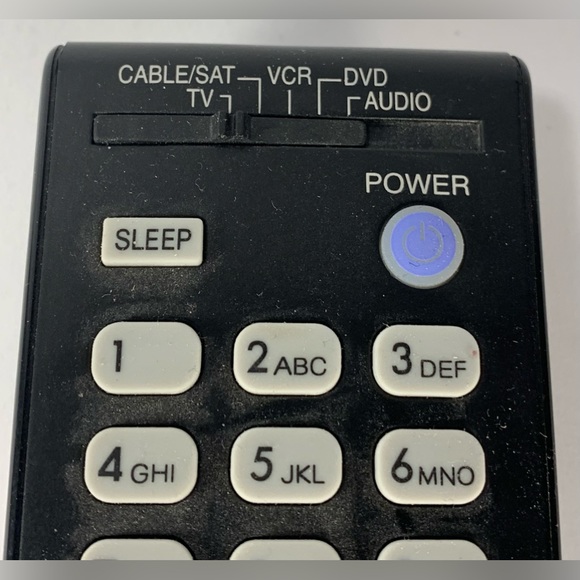 Mitsubishi Medallion TV Cable VCR DVD Remote Control 3331RA1-00/290P137A10 - Picture 4 of 6